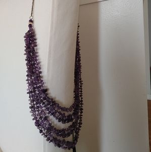 Amethyst necklace